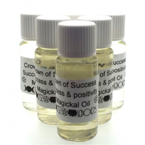 10ml Crown of Success Herbal Spell Oil Success and Positivity